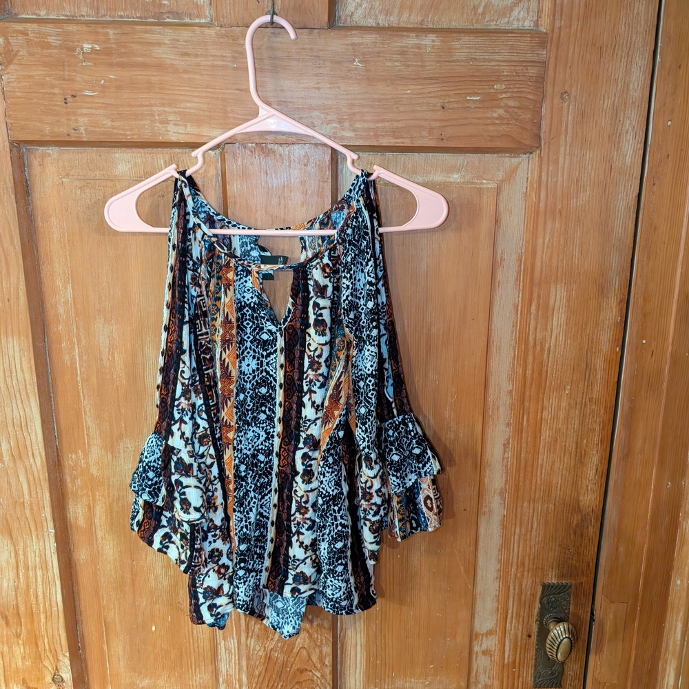 Cold Shoulder Blouse